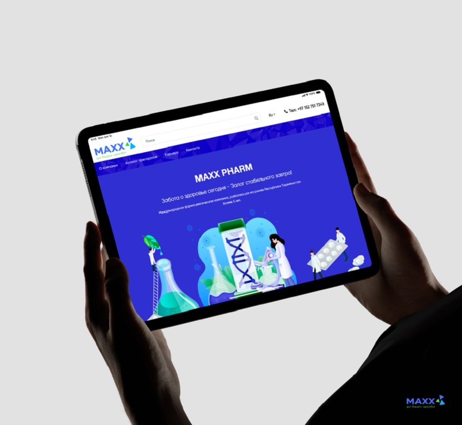 Maxx Pharm LTD rasmiy sayti